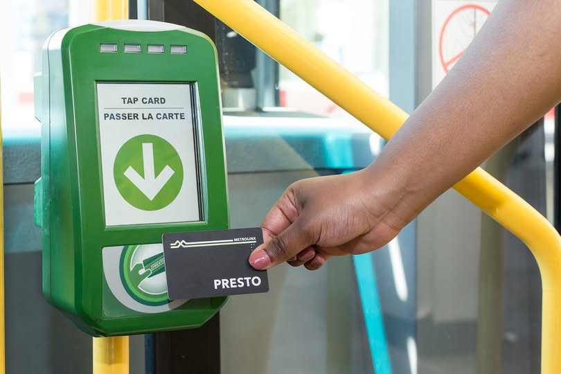 Presto Card - Fare Swipe Card (Toronto)