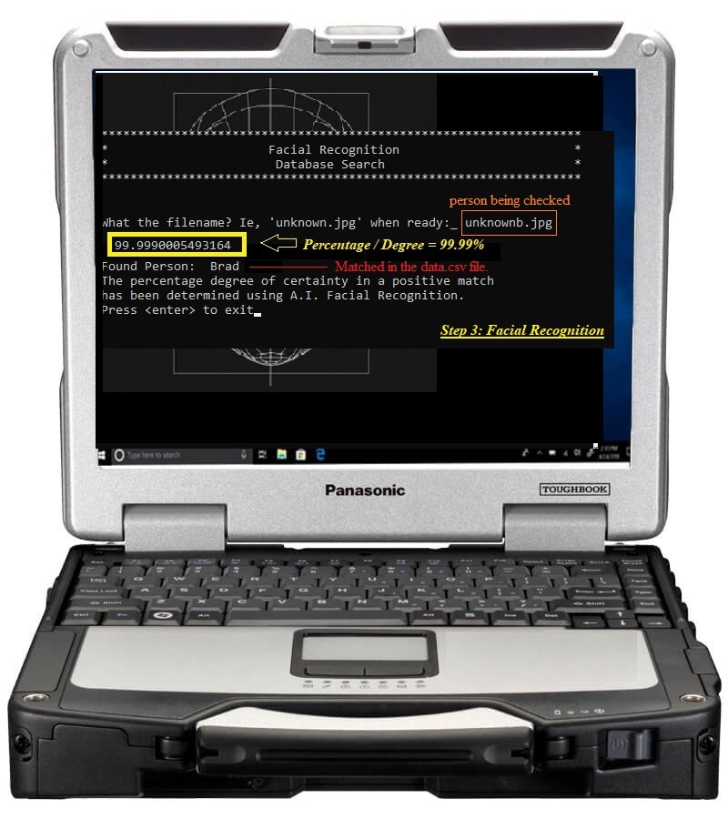 Facial Recognition in Panasonic Toughbooks - Image 2